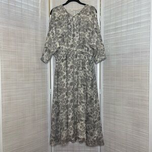 Crosby Derek Lam Silk Midi Dress